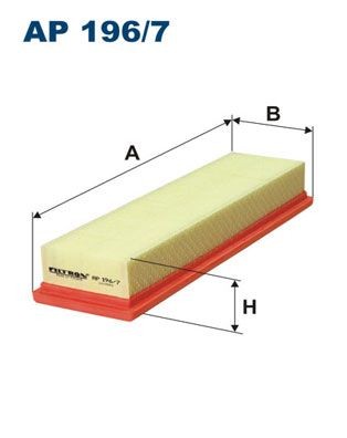 FILTRON AP 196/7: Gaisa filtrs