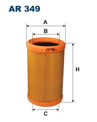 FILTRON AR 349: Gaisa filtrs