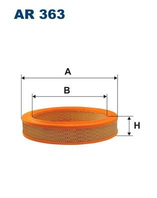 FILTRON AR 363: Luftfilter