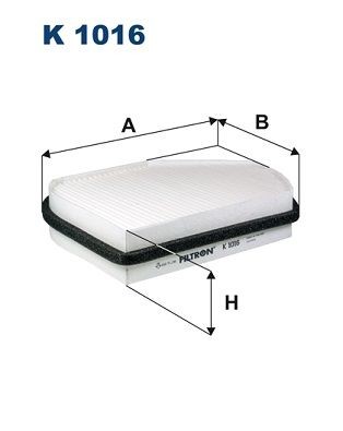 FILTRON K 1016: Filtrs, Salona telpas gaiss Daļiņu filtrs