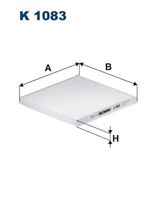 FILTRON K 1083: Filtru, aer habitaclu Filtru de particule