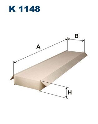 FILTRON K 1148: Filtro abitacolo Filtro particellare