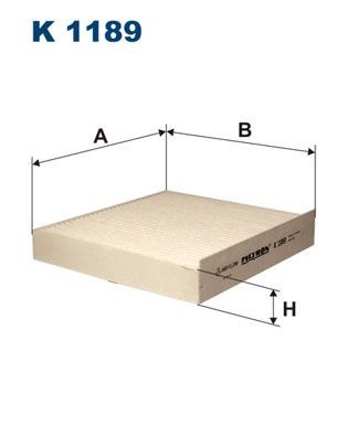 FILTRON K 1189: Pollenfilter Partikelfilter