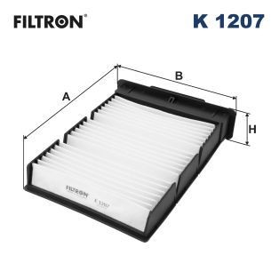 FILTRON K 1207: Filtrs, Salona telpas gaiss Daļiņu filtrs
