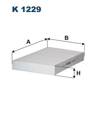 FILTRON K 1229: Filtru, aer habitaclu Filtru de particule