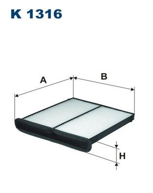 FILTRON K 1316: Filtro abitacolo Filtro particellare