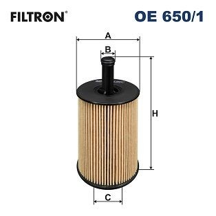 FILTRON OE 650/1: Õlifilter