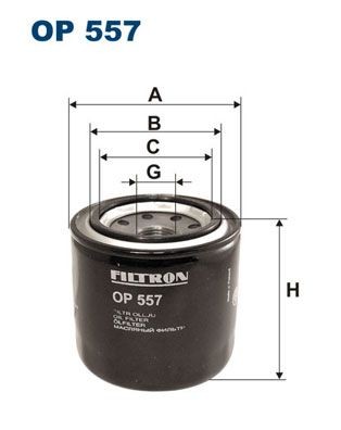 FILTRON OP 557 Ölfilter