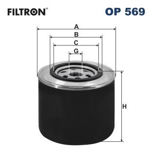 FILTRON OP 569: Olajszűrő