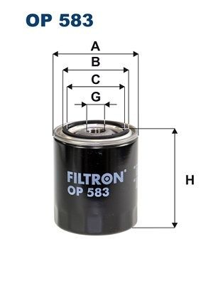 FILTRON OP 583 Ölfilter
