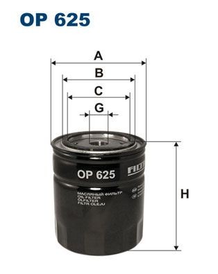 FILTRON OP 625 Ölfilter