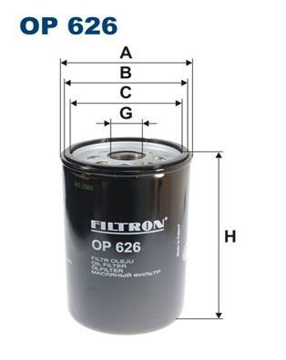 FILTRON OP 626 Ölfilter