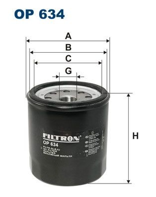 FILTRON OP 634 Ölfilter