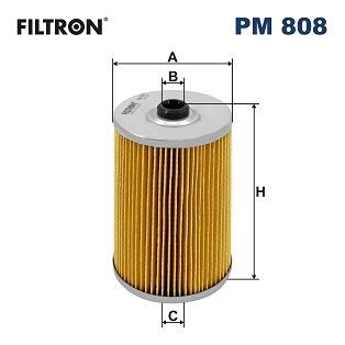 FILTRON PM 808: Kuro filtras