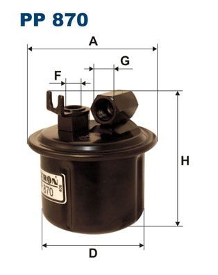 FILTRON PP 870: Filtru combustibil
