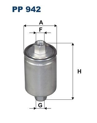 FILTRON PP 942: Degvielas filtrs