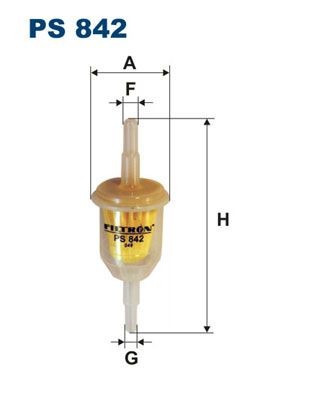 FILTRON PS 842: Degvielas filtrs