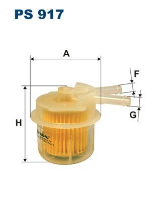 FILTRON PS 913: Degvielas filtrs