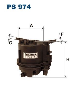 FILTRON PS 920: Degvielas filtrs