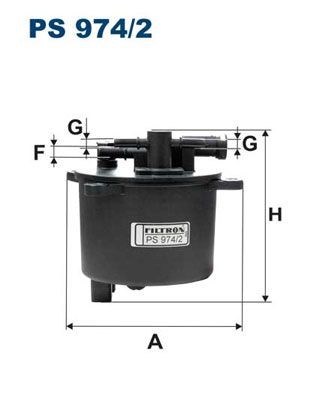 FILTRON PS 974/2: Filtro carburante