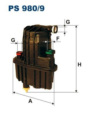 FILTRON PS 980/9: Filtro carburante