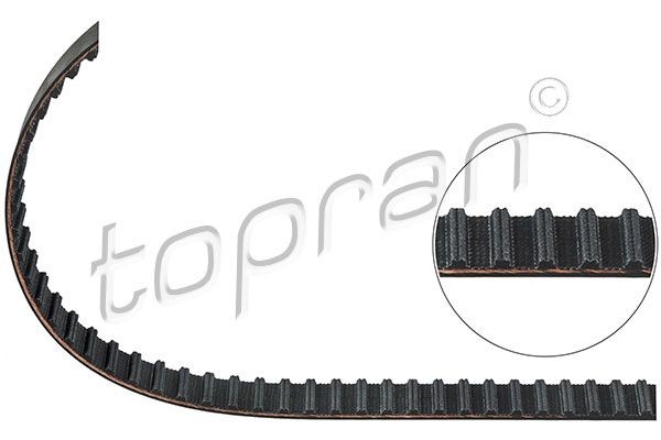 TOPRAN 304 899: Cinghia dentata N° denti: 129, 1032mm