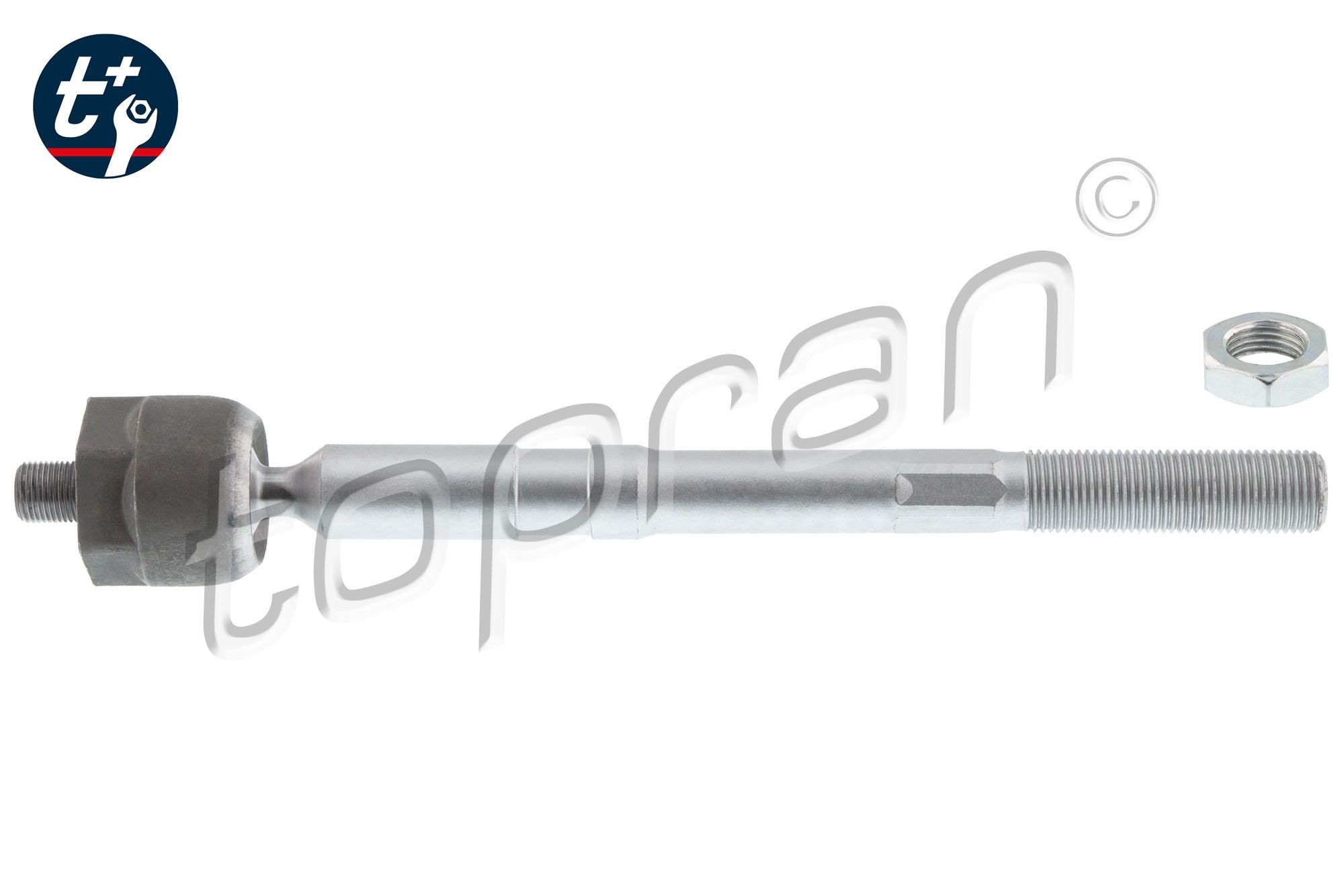 TOPRAN 723 806: Snodo assiale t+ Assale anteriore Sx, Assale anteriore Dx, con dado zigrinato