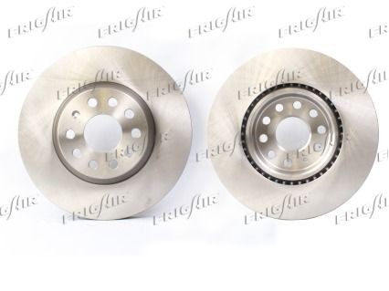 FRIGAIR DC10.118: Bremseskive foraksel, Ø: 312mm, ventileret, Ø: 312mm