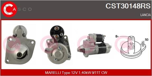 CASCO CBW72008GS Innenraumgebläse Genuine 12V