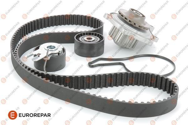 EUROREPAR 1609120380: Kit de distribution + pompe à eau Nbr. dents: 144, Largeur: 25,4mm