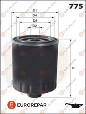 EUROREPAR 1637766480: Ölfilter