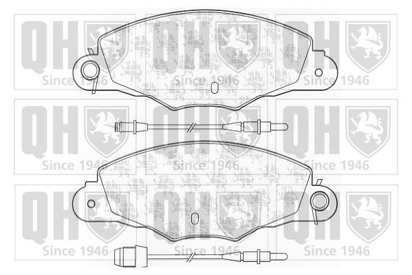 QUINTON HAZELL BP1077: Piduriklotsid