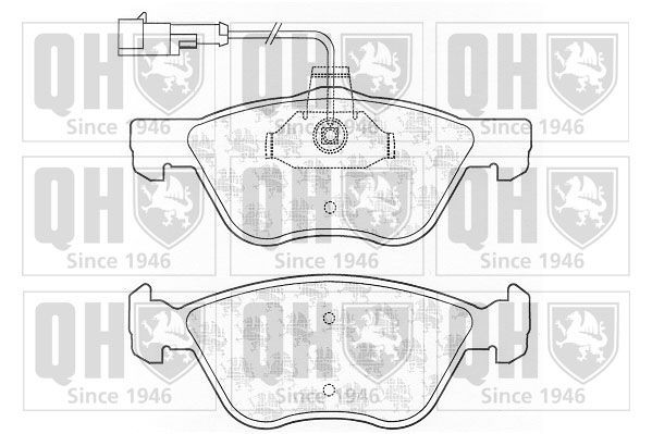 QUINTON HAZELL BP1303: Piduriklotsid
