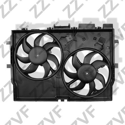 ZZVF ZVVE001: Radiaatori ventilaator koos jahutusventilaatoriraamiga(Zarge)