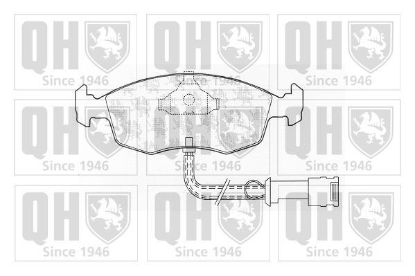 QUINTON HAZELL BP324: Piduriklotsid