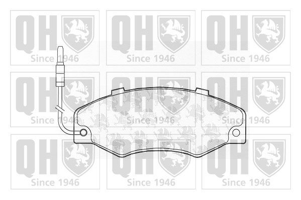 QUINTON HAZELL BP457: Piduriklotsid