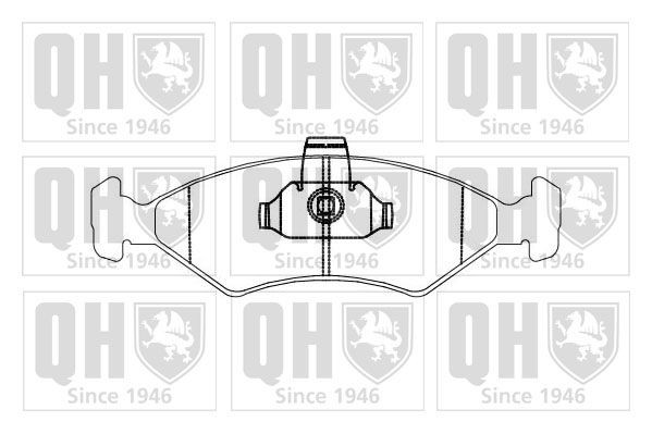 QUINTON HAZELL BP876: Piduriklotsid
