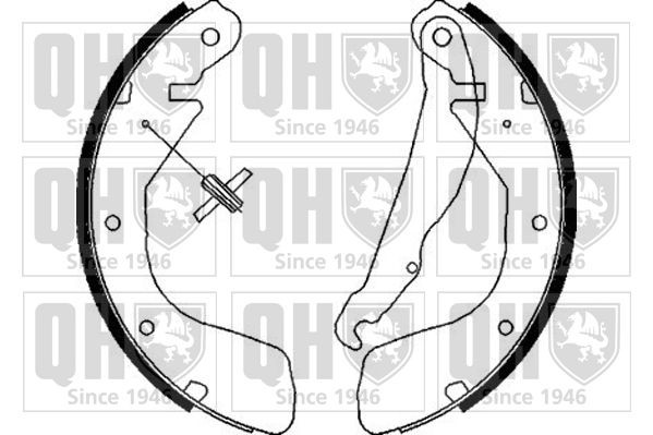 QUINTON HAZELL BS840: Kit ganasce freni
