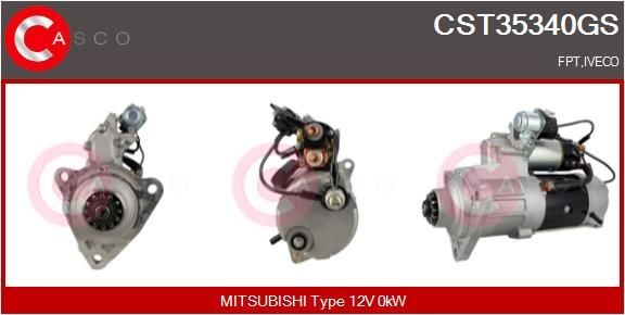 CASCO CEF73004AS: Motor electric, ventilator