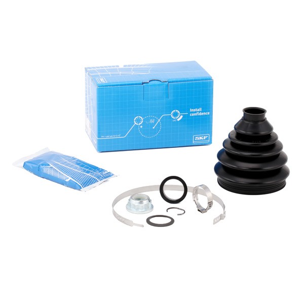 SKF VKJP 3107: Gofruotoji membrana, kardaninis velenas termoplastas