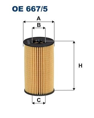 FILTRON OE 667/5: Filtre à huile