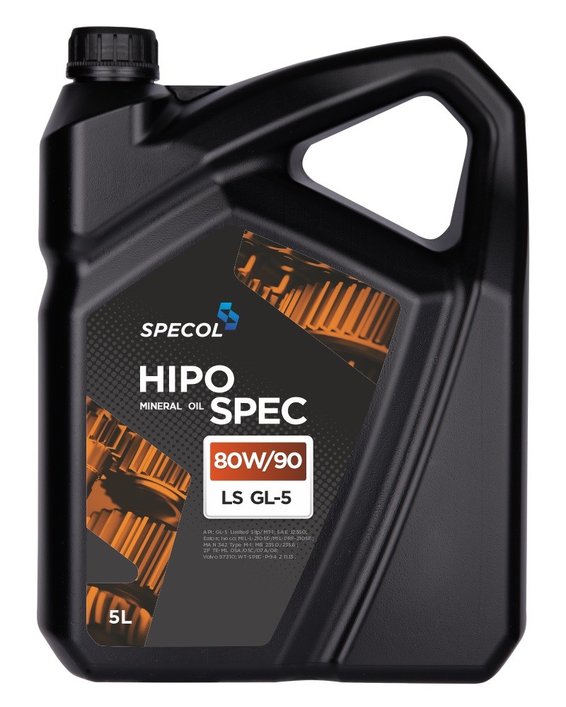 SPECOL 101044: Huile de transmission et huile boite de vitesse Hipospec, LS GL-5