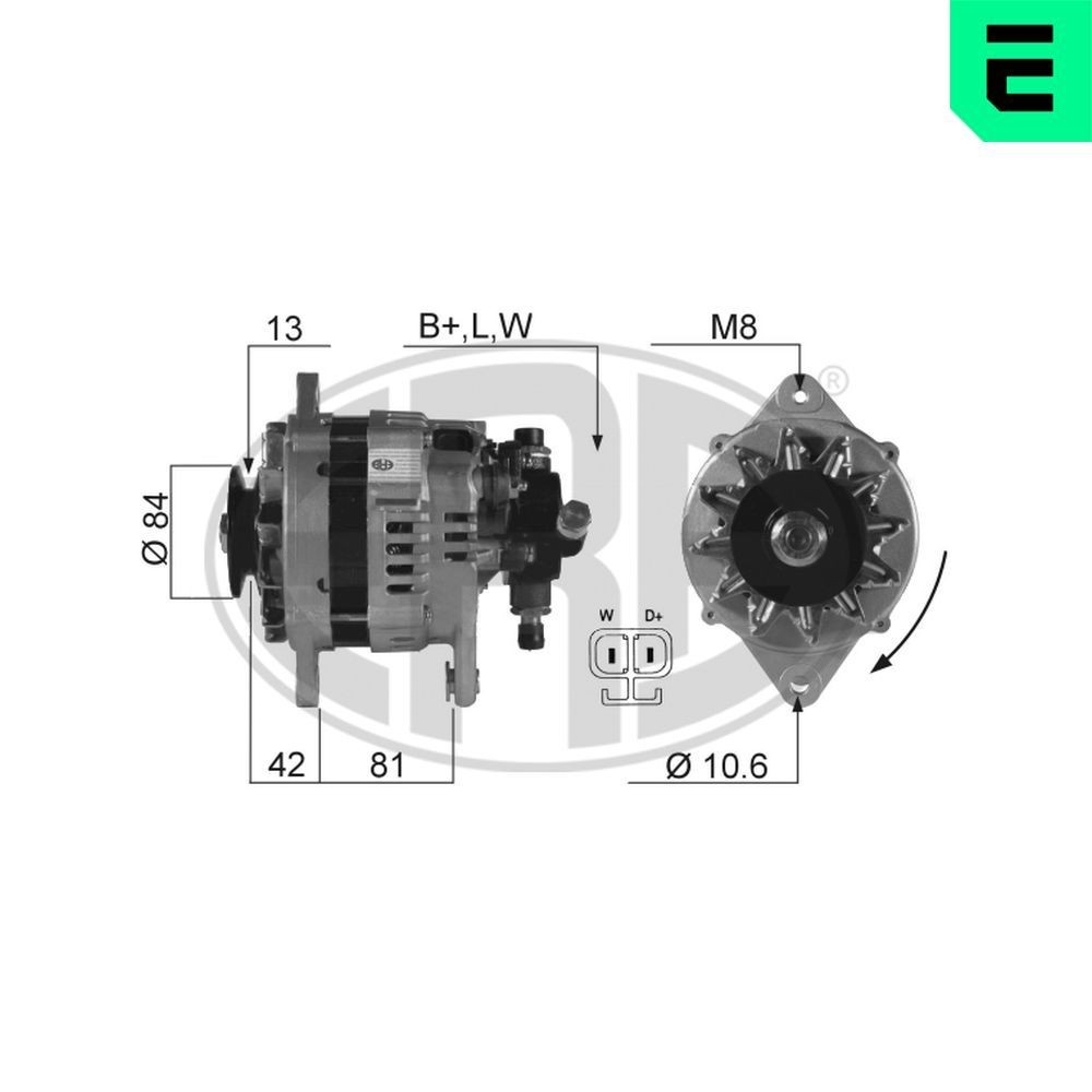 ERA 210103A: Laturi 100A