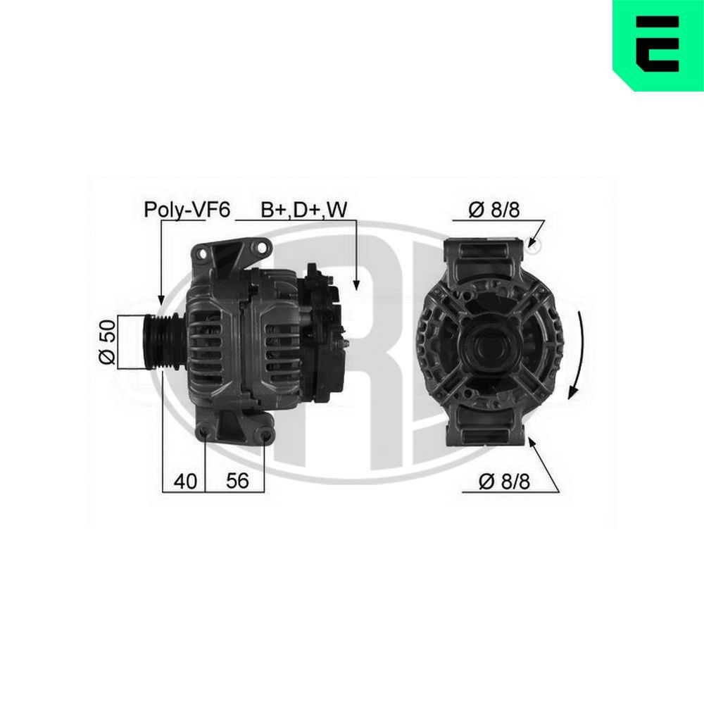 ERA 210147A: Alternator 90A
