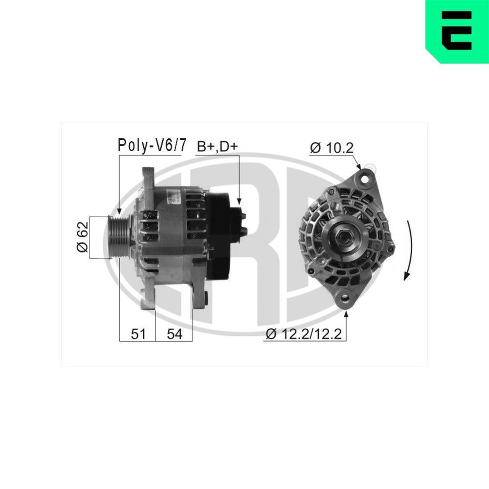 ERA 210631A: Laturi 100A