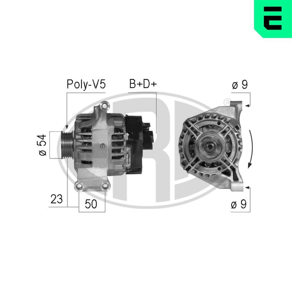 ERA 210744A: Laturi 120A