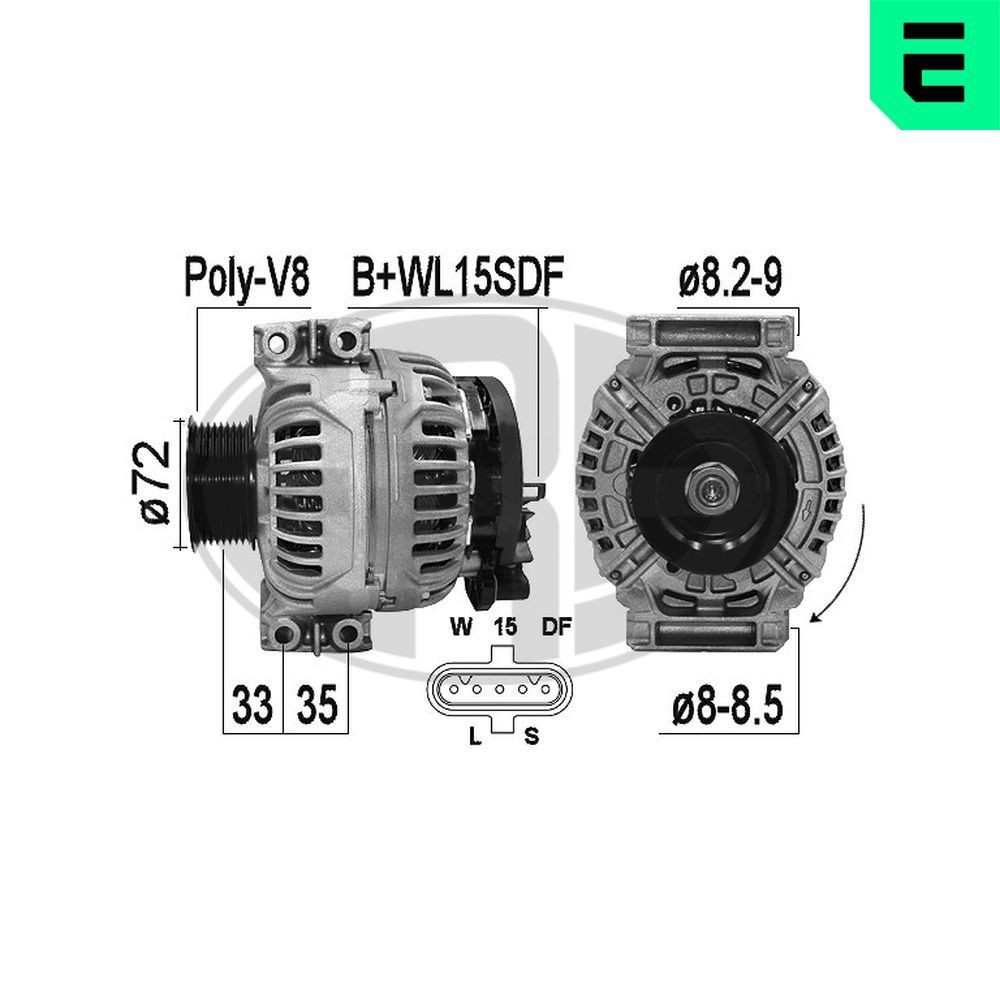 ERA 210817A: Laturi 100A
