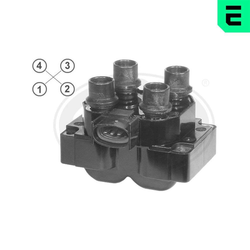 ERA 880048A: Tændspole 3-polet