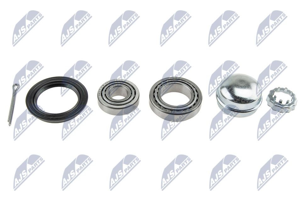 NTY KLT-VW-000: Kit cuscinetto ruota Assale posteriore, Assale posteriore Sx, Assale posteriore Dx, Dx, con mozzo portaruota