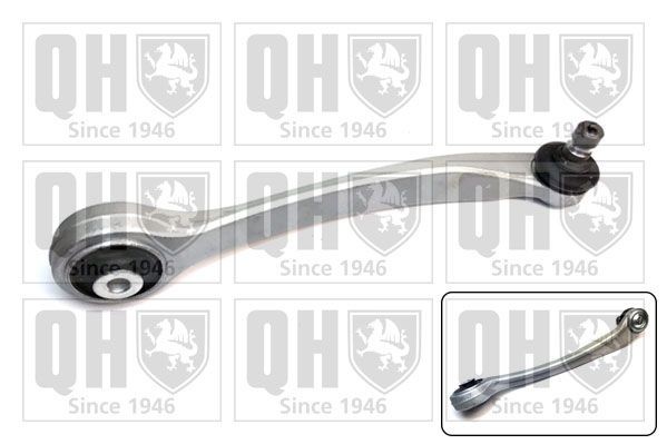 QUINTON HAZELL QSJ1680S: Bras de suspension avec support en caoutchouc, avec rotule de suspension